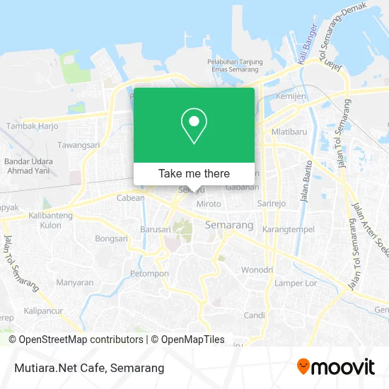 Mutiara.Net Cafe map