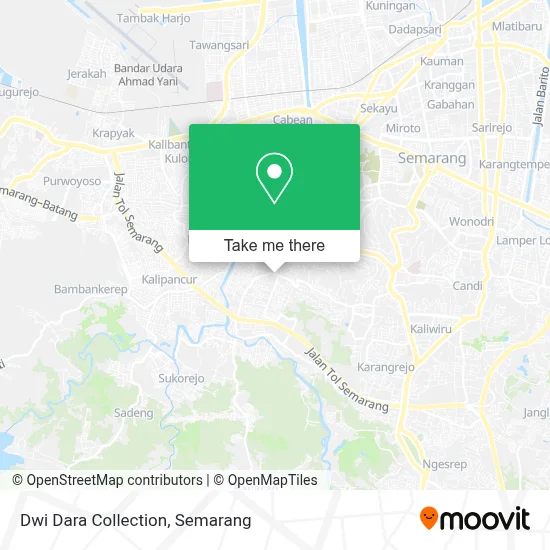 Dwi Dara Collection map