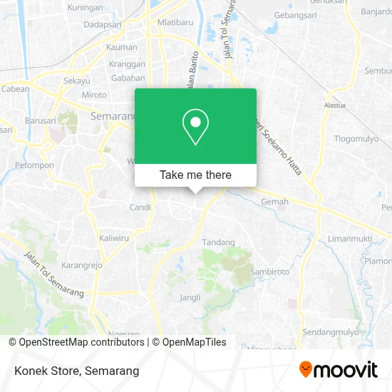 Konek Store map