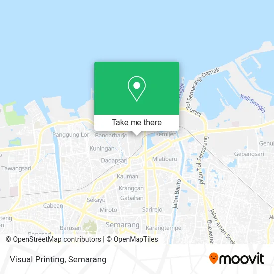 Visual Printing map