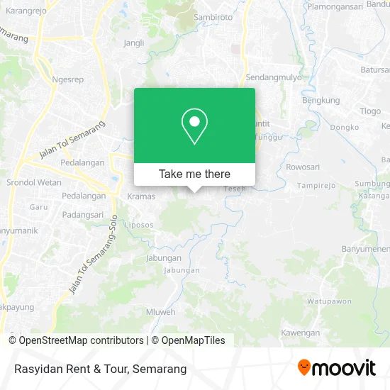 Rasyidan Rent & Tour map