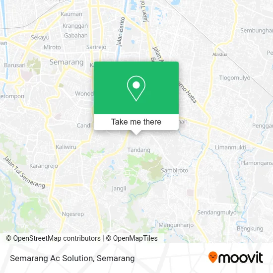 Semarang Ac Solution map