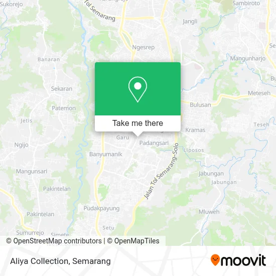 Aliya Collection map