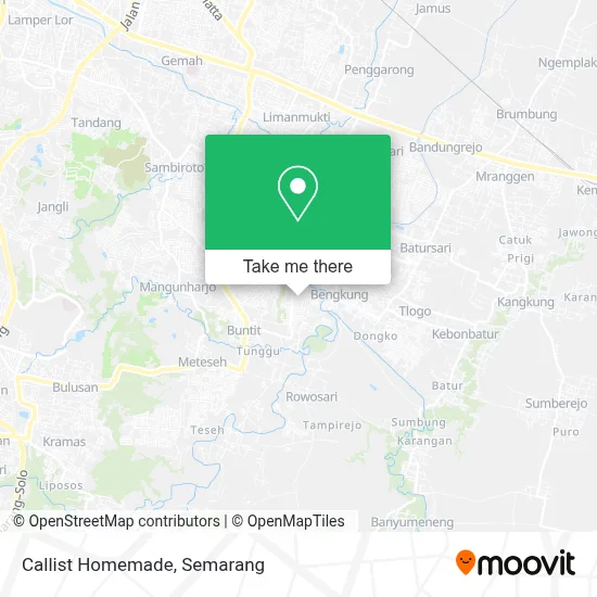 Callist Homemade map