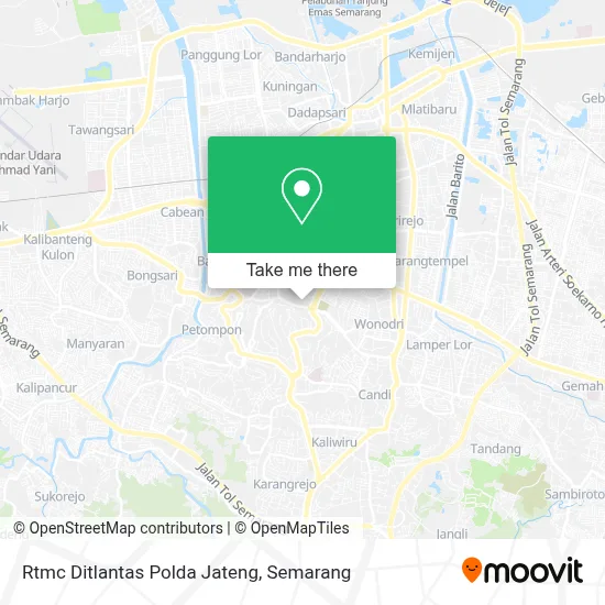 Rtmc Ditlantas Polda Jateng map