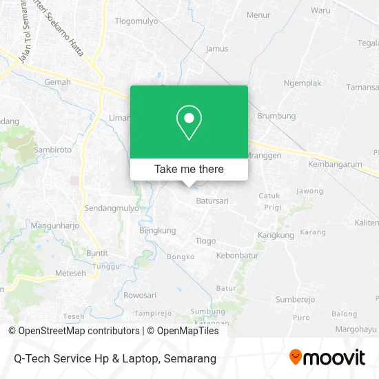 Q-Tech Service Hp & Laptop map