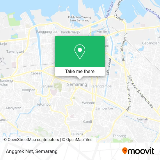 Anggrek Net map