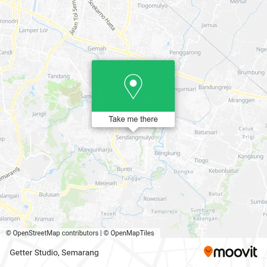 Getter Studio map
