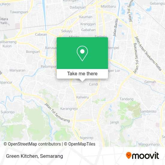 Green Kitchen map