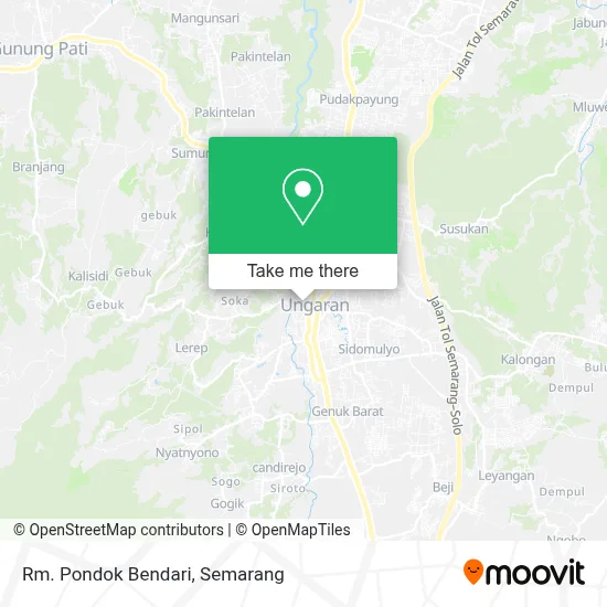 Rm. Pondok Bendari map