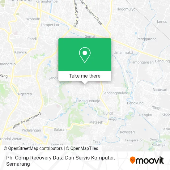 Phi Comp Recovery Data Dan Servis Komputer map