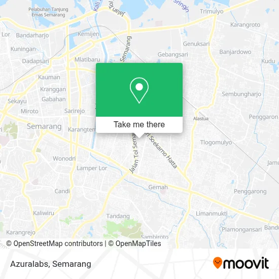 Azuralabs map