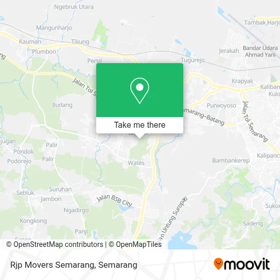 Rjp Movers Semarang map
