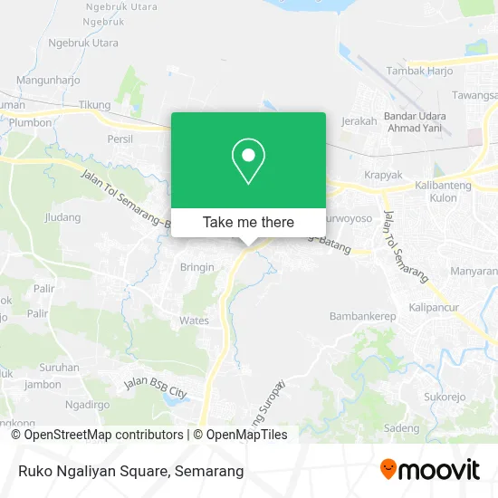 Ruko Ngaliyan Square map