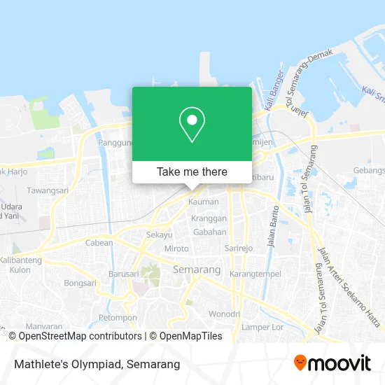 Mathlete's Olympiad map