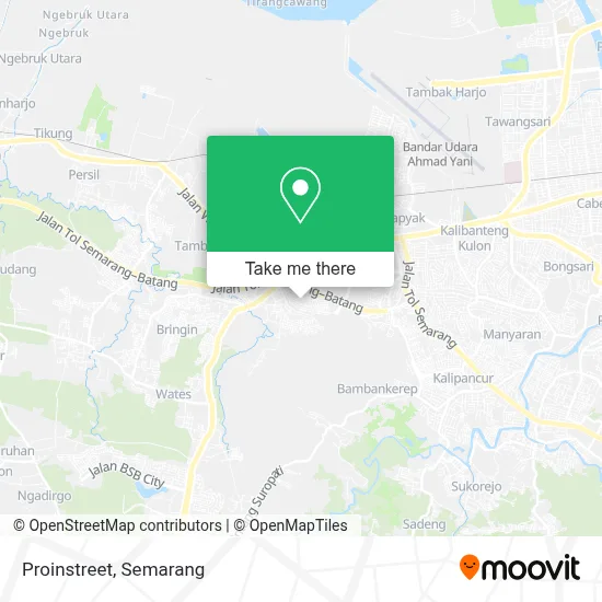 Proinstreet map
