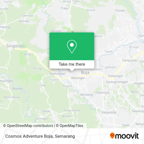 Cosmos Adventure Boja map