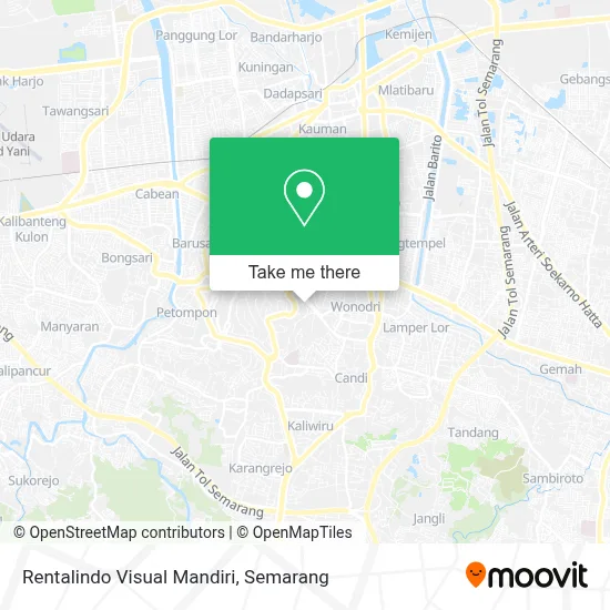 Rentalindo Visual Mandiri map