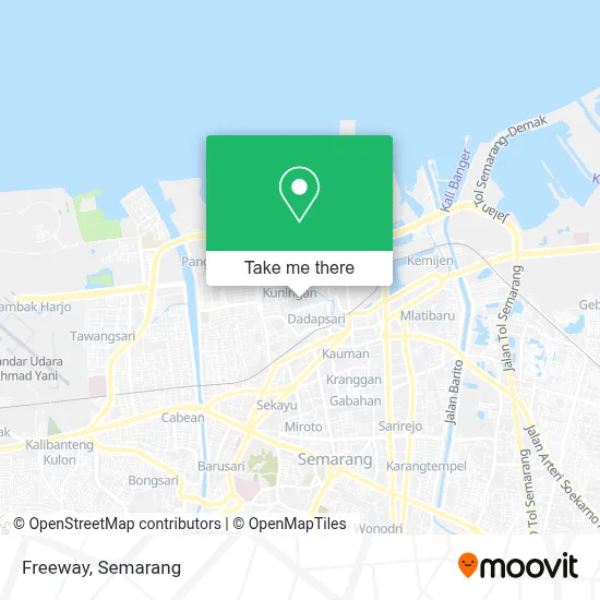 Freeway map