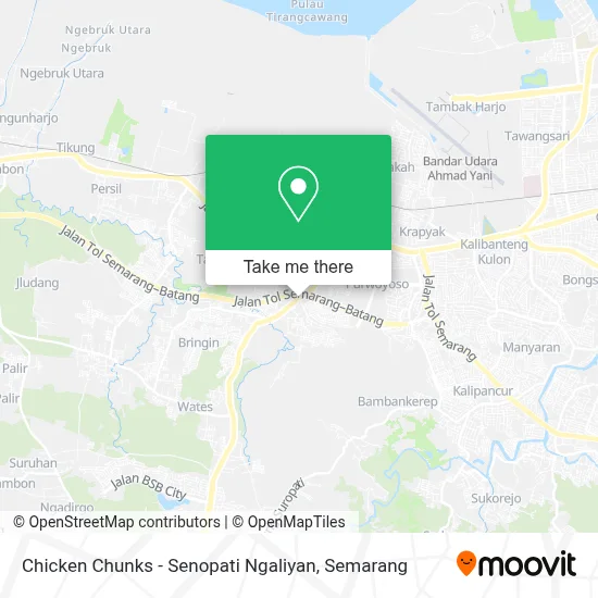 Chicken Chunks - Senopati Ngaliyan map