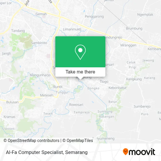 Al-Fa Computer Specialist map