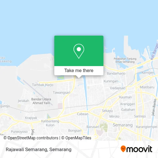 Rajawali Semarang map