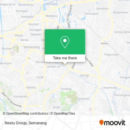 Restu Group map