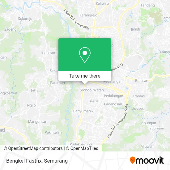 Bengkel Fastfix map