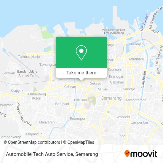 Automobile Tech Auto Service map