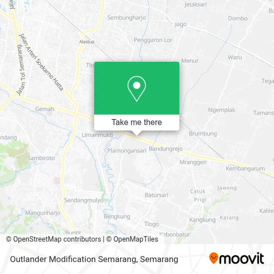 Outlander Modification Semarang map