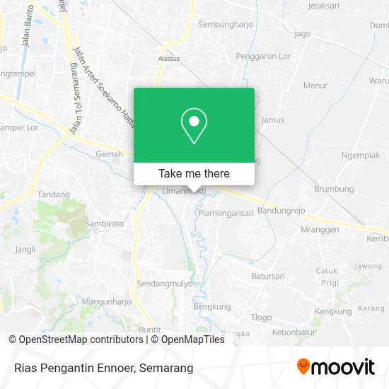 Rias Pengantin Ennoer map