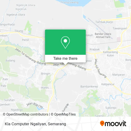 Kla Computer Ngaliyan map