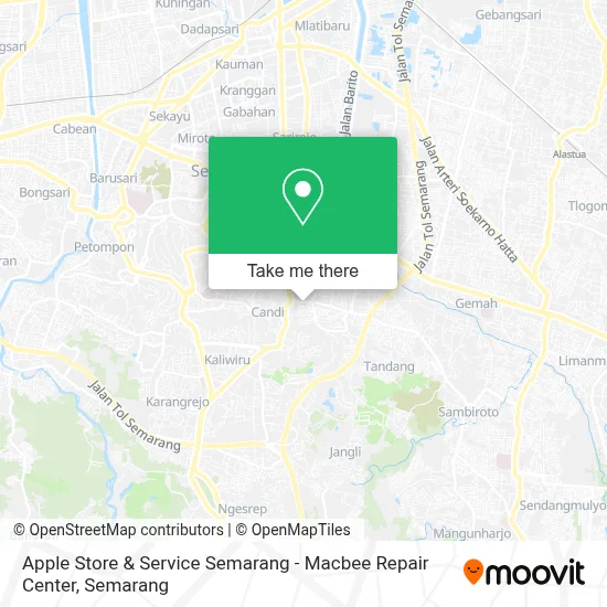 Apple Store & Service Semarang - Macbee Repair Center map
