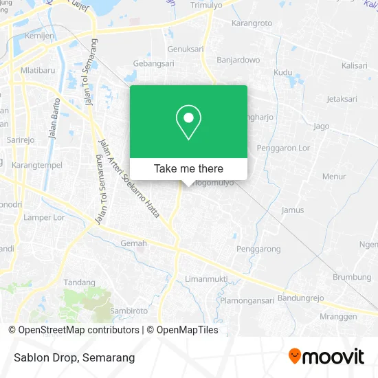 Sablon Drop map