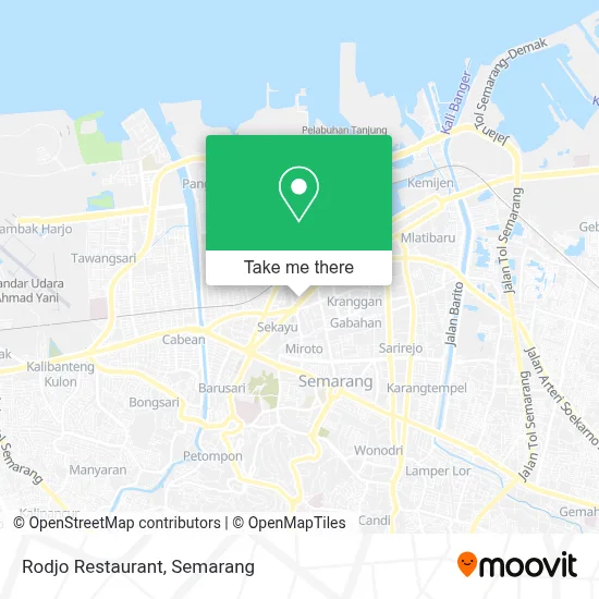 Rodjo Restaurant map