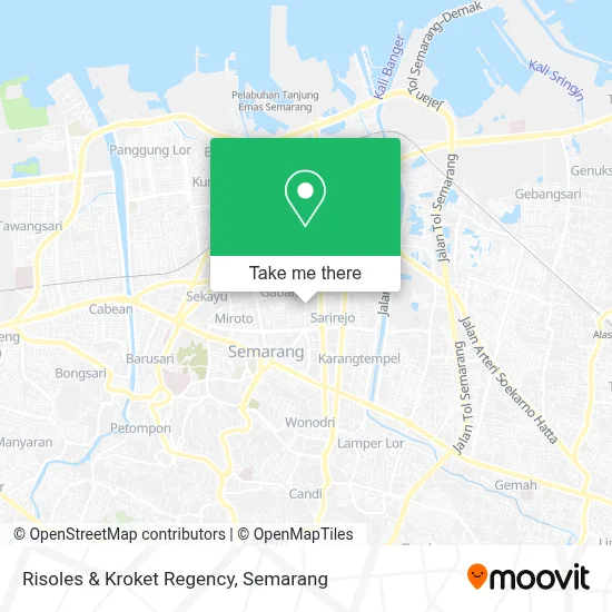 Risoles & Kroket Regency map