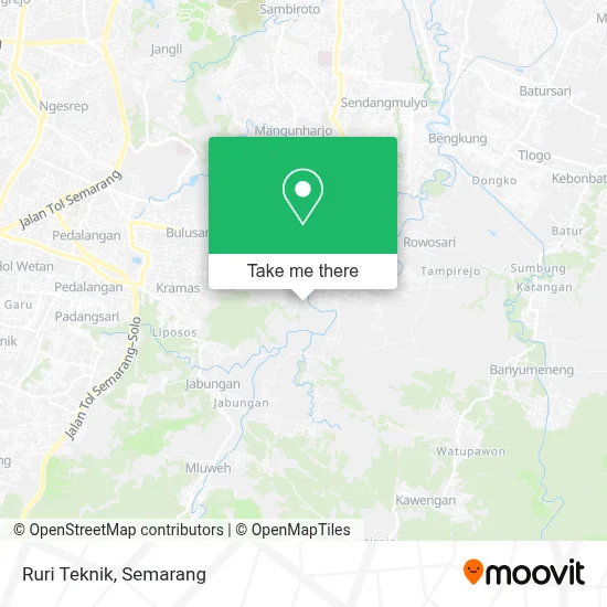 Ruri Teknik map