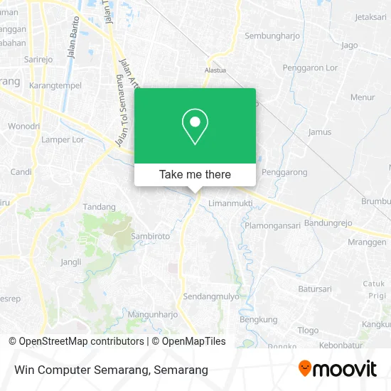 Win Computer Semarang map