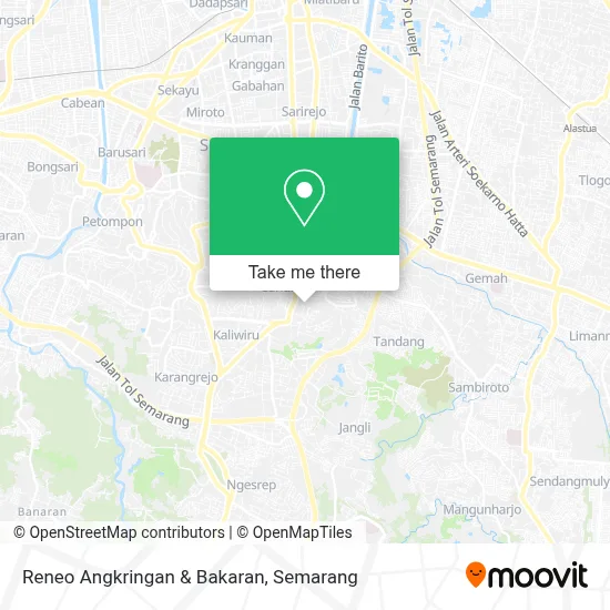 Reneo Angkringan & Bakaran map