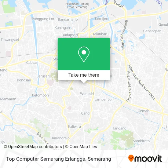 Top Computer Semarang Erlangga map