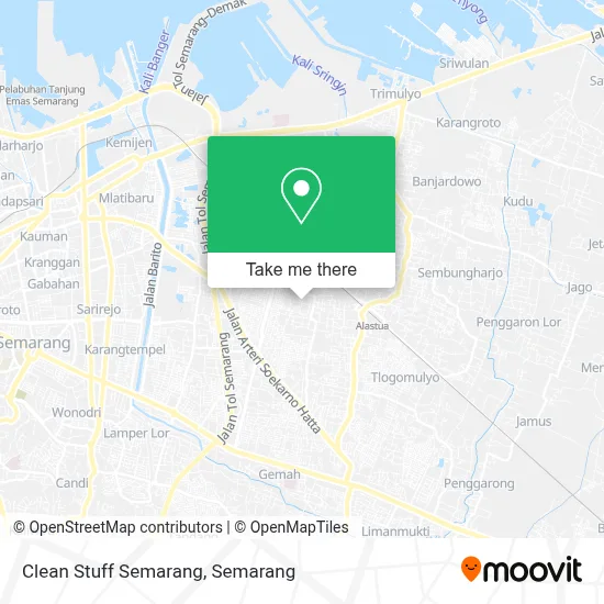 Clean Stuff Semarang map