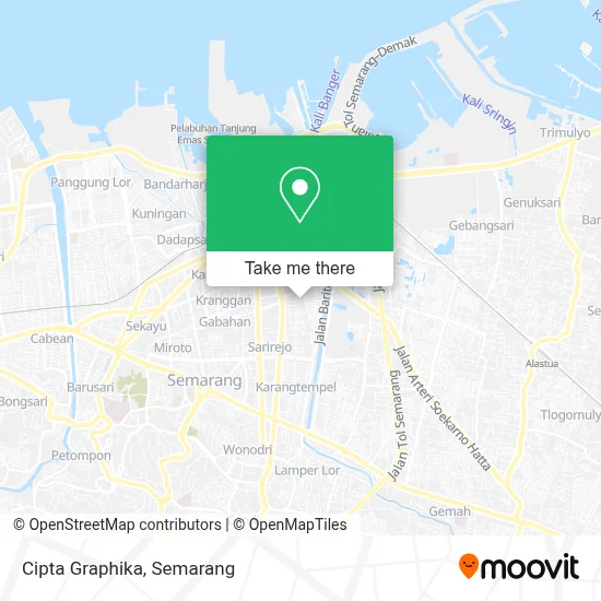 Cipta Graphika map