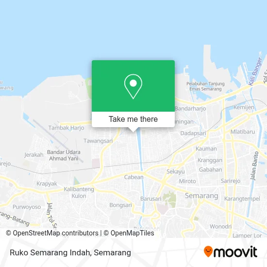Ruko Semarang Indah map