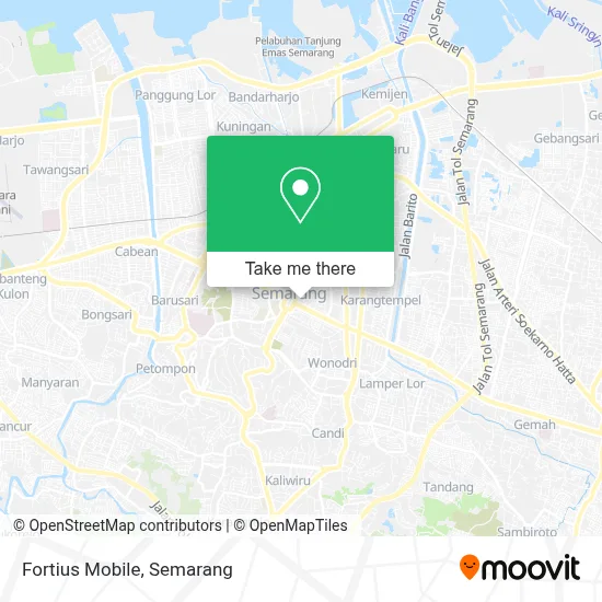 Fortius Mobile map