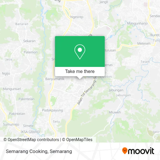 Semarang Cooking map