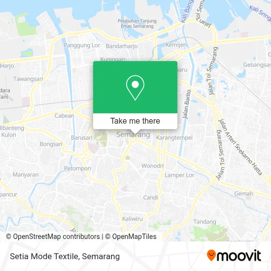 Setia Mode Textile map