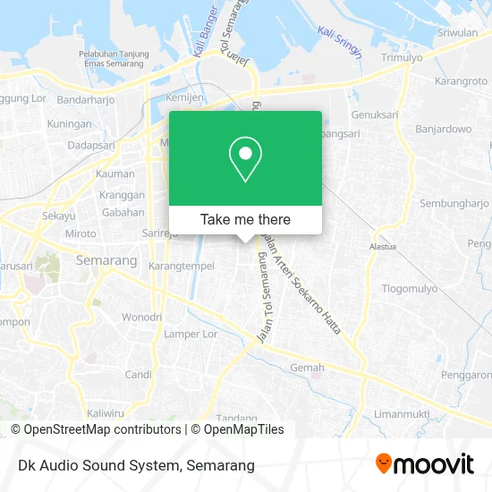 Dk Audio Sound System map