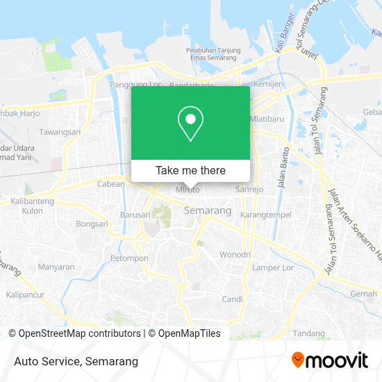 Auto Service map
