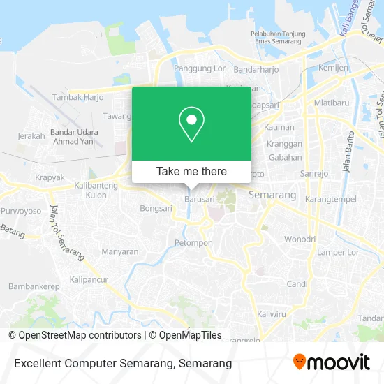 Excellent Computer Semarang map