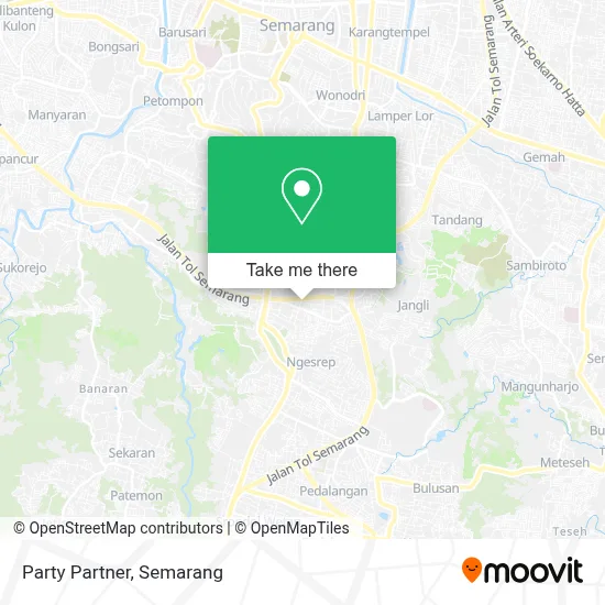 Party Partner map